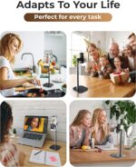 Cooper ChatStand, Height Adjustable Mobile Phone Stand for Desk | Mobile Phone Holder Stand for Office, Desk Phone Stand for Recording, iPhone Stand for Desk Accessories for Women, iPhone Holder - Image 5