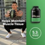 Optimum Nutrition (ON) Superior Amino 2222 Tablets, Complete Essential Amino Acids, EAAs to Maintain Muscle Tissue - 160 Tablets - Image 3