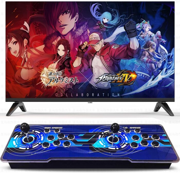 Hugawelo 26800 in 1 Pandora Box Arcade Console, Plug and Play Video Games, 1280X720 Display, 3D Games, Search/Save/Hide/Pause, 1-4 Players