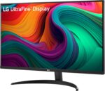 LG 32UR500K-B Ultrafine 32-inch 4K UHD (3840x2160) Computer Monitor HDR10 Built-in Speaker 5Wx2 OnScreen Control Reader Mode Flicker Safe Borderless Design HDMIx2 DisplayPort Black - Image 3