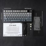 EPOMAKER X AULA F75 MAX Tri-Mode Wireless Gaming Keyboard, TFT Screen, Knob, Hot Swappable, 2.4GHz/Type-C/BT5.0, Gasket Creamy, for PC/Mac/Office/Gaming (Black Gradient) - Image 8