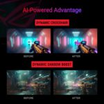 ASUS ROG Strix XG27UCS USB Type-C Gaming Monitor – 27-inch 4K UHD (3840x2160), 160Hz (Above 144Hz), 1ms (GTG), Fast IPS, Extreme Low Motion Blur Sync - Image 6
