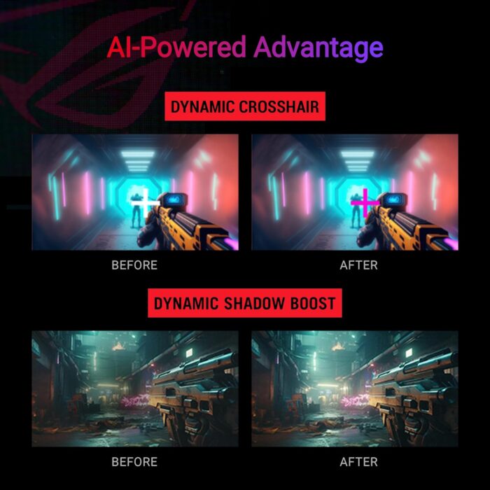 ASUS ROG Strix XG27UCS USB Type-C Gaming Monitor – 27-inch 4K UHD (3840x2160), 160Hz (Above 144Hz), 1ms (GTG), Fast IPS, Extreme Low Motion Blur Sync - Image 6
