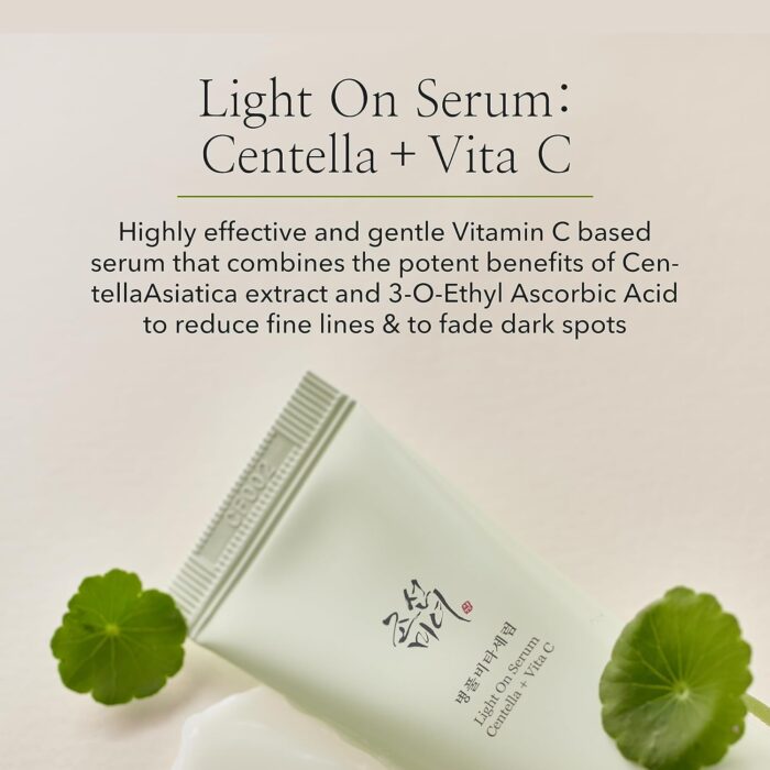 Beauty of Joseon Light On Serum Vitamin C Centella Dark Spot Fine Lines Pigmentation Correcting Serum, Hydrating Moisturizer, Korean Skin Care for Men and Women, 30ml, 1 fl.oz - Image 2