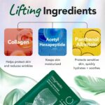 MAYMEDIC Korean Face Sheet Mask with Collagen - Natural Beauty Skincare For All Skin Types - Firming Mask for Women & Men - Image 3