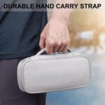 Portable Electronic Accessories Bag Organizer, Travel Gadgets Storage Case Cable Organizer Bag Compatible for Charger USB Cables SD Memory Cards Earphone Flash Hard Drive Phone Power Bank, M - Image 6