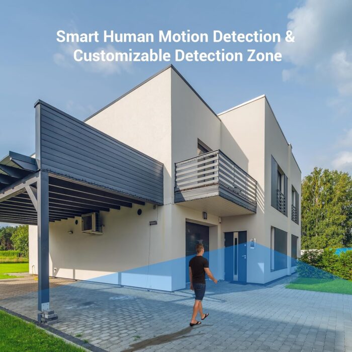 EZVIZ CP7 Video Doorbell, 3MP 2K Smart Video Doorphone, 7" Color Touch Screen, Remote Door Unlock, Built-In Doorbell, Two Way Talk, Human Motion Detection, Metal Housing, Weatherproof, 2.4G/5G Wi-Fi - Image 5