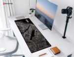 excovip Gaming Mouse Pad XL,Anti-Skid Mousepad Extended Black Large Keyboard Mouse Pad-City Road 900x300mm 0357 - Image 7
