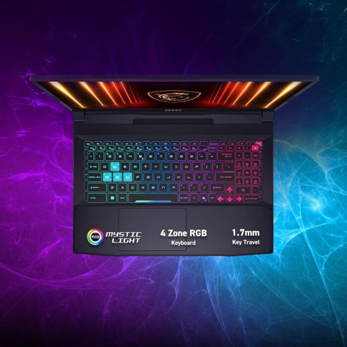 MSI Katana 15 HX B14WFK (Black) Gaming Laptop | NVIDIA RTX 5060 8GB | Intel Core i9-14900HX | 16GB RAM | 1TB SSD | 15.6" QHD (2560x1440), 165Hz Display | Win11 Home [9S7-1587C1-219] - Image 5