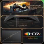AOC C27G4ZE 27" 280Hz Curved Ultra-Fast Gaming Monitor, 1920 × 1080 (FHD), 0.3ms, Fast VA, 1500R, Adaptive Sync, Three-sided frameless design, Black - Image 5