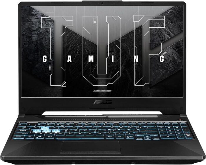 ASUS TUF Gaming A15 FA506NCR-HN044W AMD R7-7435HS/16GB RAM/512GB SSD/NVIDIA GeForce RTX 3050 4GB/15.6 FHD(1920×1080) 144Hz/Windows11 Home/1-Zone RGB/Eng-Arb Keyboard – Graphite Black