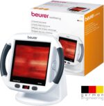Beurer IL50 Infrared Heat Lamp, Soothing Heat For Colds And Muscle Tension, Infrared Light Therapy with 300 watts, Improves Blood Circulation, 100% UV Blocker, Medical Device - Image 7