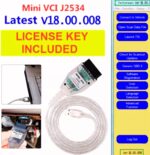 Tis Techstream V18 Mini VCI J2534 Passthru with Toyolex3 ECU Tuning Software OBD2 USB Diagnostic Scan Tool For Toyota Lexus Scion with Registration Key US EU Japan Other Install Support Online - Image 2