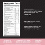 Optimum Nutrition (ON) Opti-Women, Vitamin C, Zinc and D for Immune Support Women's Daily Multivitamin Supplement Capsules with 23 Vitamins & Minerals/ 600 Mcgs Folic Acid/ 18 Mgs Iron - 120 Capsules - Image 2