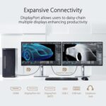 ASUS ProArt Display 27” 4K HDR Professional Monitor (PA279CRV) - IPS, UHD (3840 x 2160), 99% DCI-P3/Adobe RGB, ΔE < 2, Calman Verified, USB-C PD 96W, DisplayPort, Daisy-Chain, Height Adjustable - Image 5