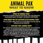Animal Pak - Convenient All-in-One Vitamin & Supplement Pack - Zinc, Vitamins C, B, D, Amino Acids and More - Sports Nutrition Performance Mulitvitamin for Women & Men - Updated Version - 30 Count - Image 2