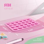 Langthering 8pcs Silicone Phone Sticky Grip, Suction Phone Case Mount for iPhone and Android, Hands-Free Sticky Cell Phone Grip, Mobile Fidget Mirror Holder for Selfies and Videos (Multicolor) - Image 4