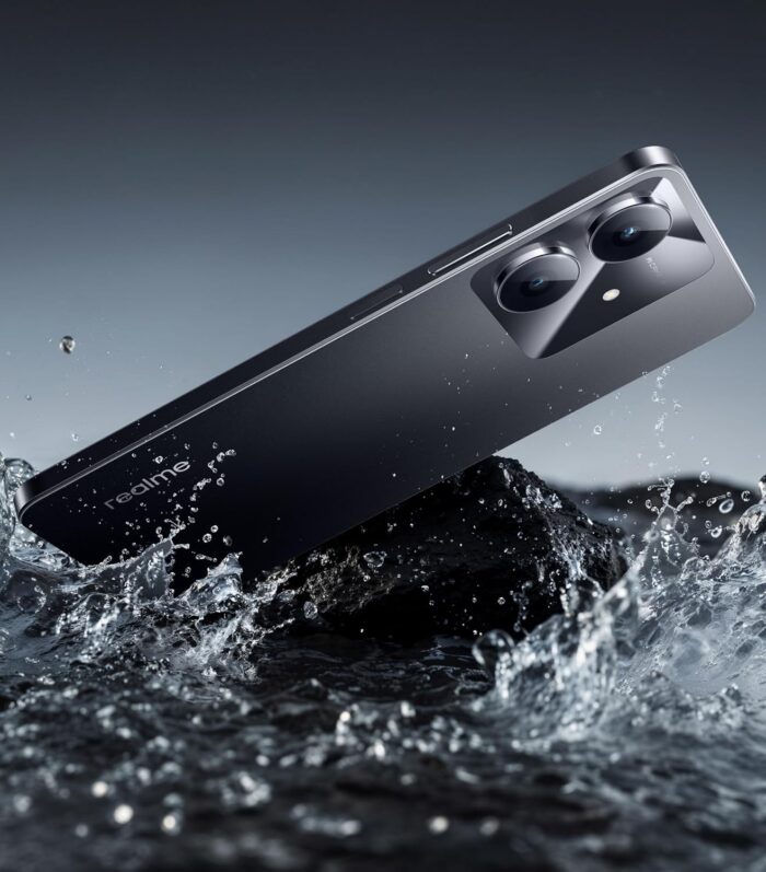Realme Note 60X (3GB RAM, 64GB Storage) - 6.74" 90Hz Display, 5000mAh Battery, Unisoc T612, 8MP Camera, Android 14 | Dual SIM | Reinforced Glass | Type-C - Middle East Version (Marble Black) - Image 5