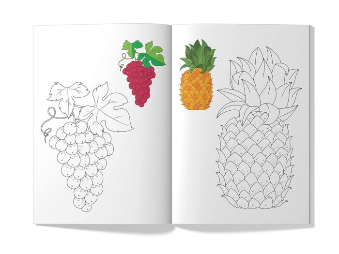 Wonder House Books Little Artist Series Fruits : Copy Colour - Image 7