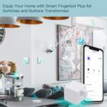 MOES Fingerbot Smart Switch Pusher, Touch Control, Tuya/Smart Life App Control, Requires BLE Hub for Timer, Voice Control, Compatible with Alexa, Google Home, and IFTTT, 1 Fingerbot - Image 3