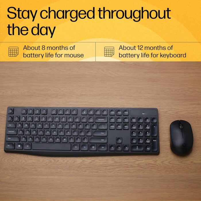 HP Wireless Keyboard and Mouse Combo - CS10 - Image 7