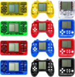 SSRMX 12Pcs Video Game Party Favors for Kids, Arcade Video Game Keychain Video Game Party Supplies