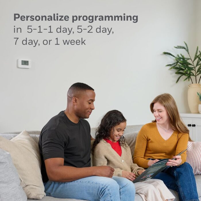 New! Honeywell Home Smart Thermostat, Conventional/Heat Pump Compatibility, WiFi Thermostat for Home, X2S, Gray - Image 8