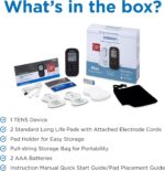 OMRON Max Power Relief TENS Unit Muscle Stimulator, Simulated Massage Therapy for Lower Back, Arm, Shoulder, Leg, Foot, and Arthritis Pain, Drug-Free Pain Relief (PM500) - Image 6