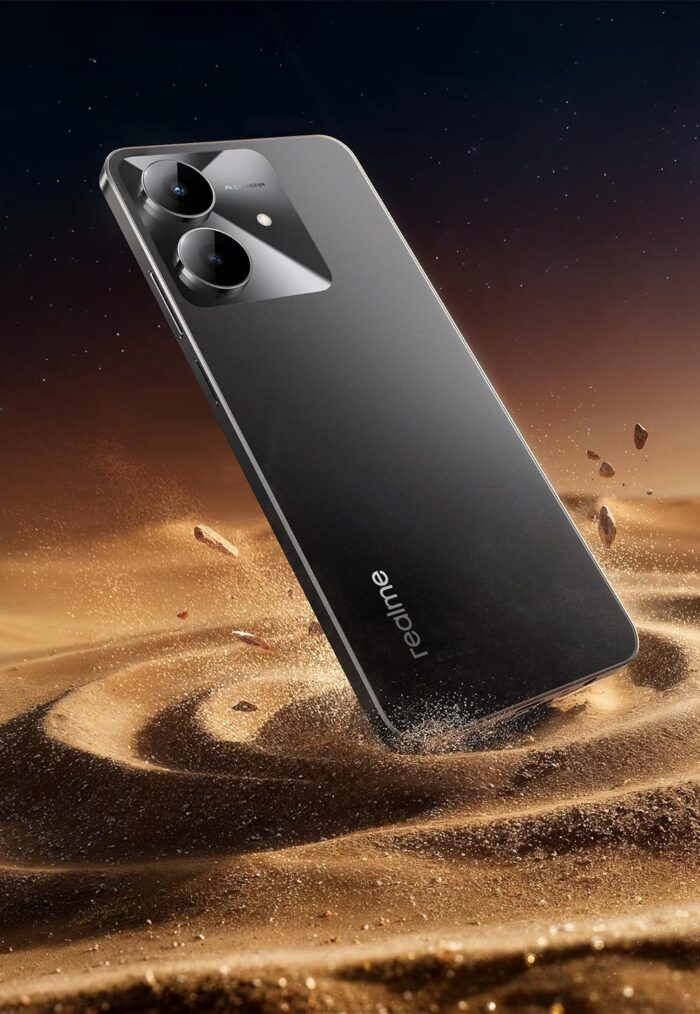 Realme Note 60X (3GB RAM, 64GB Storage) - 6.74" 90Hz Display, 5000mAh Battery, Unisoc T612, 8MP Camera, Android 14 | Dual SIM | Reinforced Glass | Type-C - Middle East Version (Marble Black) - Image 6