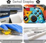 TERRIFI Gaming Wall Art, Retro Video Game Watercolor Posters, Cool Colorful Neon Gamepad Canvas Painting Prints for Boys Room, Kids Game Room, Bedroom Home Decoration, 12x16in, Unframed, 3Pcs - Image 6