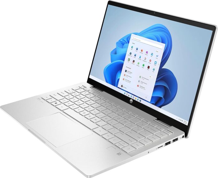 Hp Pavilion X360 2 In 1 Laptop 14-Ek0033Dx I5-1235U-4.4Ghz Processor, 8Gb Ram, 512Gb Ssd, 14" Fhd Touch Display, Windows 11 Home, Intel Iris Xe Graphics, Silver - Image 3