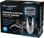 Electric Callus Remover for Feet: Best Pedicure Tools for Men by Own Harmony with 3 Rollers (Powerful), Electronic Pedi Spa Foot File Care - Perfect for Hard, Cracked, Dry, Dead Skin (USB Cable)