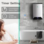 BSEED Smart WIFI Water Heater Switch, Neutral Wire Required, 1 Gang 1 Way, Compatible with Alexa & Google Home, APP Remote Control, Voice Control and Timing, No Hub Required (Grey, 40A) - Image 5