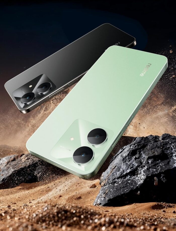 Realme Note 60X (3GB RAM, 64GB Storage) - 6.74" 90Hz Display, 5000mAh Battery, Unisoc T612, 8MP Camera, Android 14 | Dual SIM | Reinforced Glass | Type-C - Middle East Version (Marble Black) - Image 7