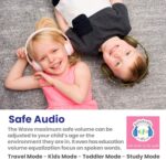 ONANOFF BuddyPhones Wave Waterproof Wireless Bluetooth headphones for Kids, Pink - Image 4