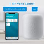 meross Smart Plug Compatible with HomeKit WiFi Plug That Works with Alexa Siri and Google Home Wireless Remote Control Timer Switch - Image 4