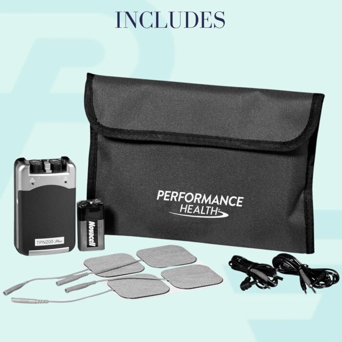 Performance Health TPN 200 Plus Dual Channel TENS Machine – Portable EMS Pain Relief Device for Back Pain, Sciatica, Labour and Period Cramps – Electrodes Included – Battery Operated - Image 6