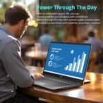 HP 15.6” FHD Laptop, Intel Core i3-1215U, 16GB RAM, 512GB SSD, Intel UHD Graphics, HD Webcam, Numpad, Wi-Fi 6, Bluetooth, Gray, Windows 11 Pro, 32GB USB Card - Image 6