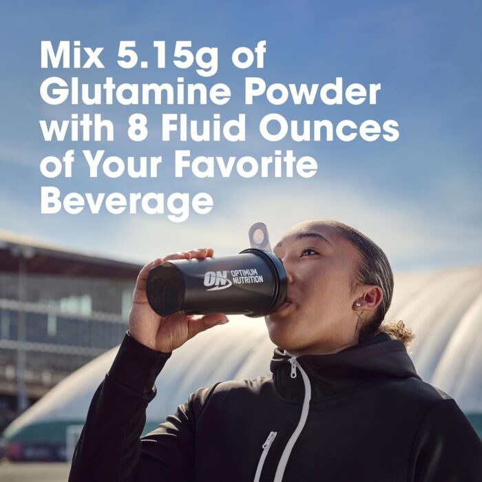 OPTIMUM NUTRITION L-Glutamine Muscle Recovery Powder, 300g - Image 6