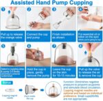 Eambond Cupping Set, Cupping Therapy Sets Massage Back, Pain Relief, Physical Therapy, Chinese Cupping kit with Vacuum Pump - Massage Cupping Cup for Massage Therapists–Improve Your Health & Wellness - Image 6