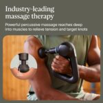 Theragun Prime Quiet Percussion Massage Gun for Deep Tissue Muscle Pain Relief, Portable Neck and Back Pain Relief, Handheld Electric Massager, Remote Bluetooth Conectivity and USB-C Charging, 5th Gen - Image 3
