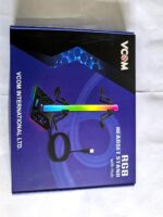 VCOM RGB Headphone Stand with 10 Light Modes, Gaming Controller Holder with 2 USB Ports, PC Gaming Accessories for Desk, Universal Organizer Headpsets/Xbox PS5 Controller Stand Gamer gifts - Image 8