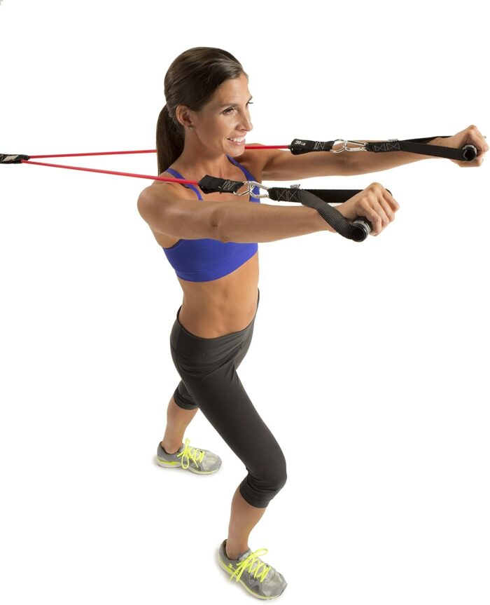 GoFit ProGym Extreme – Portable Home Gym Set with Resistance Tubes, Handles, Ankle Straps, Door Anchors - Image 2