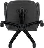 Flash Furniture X10 High-Back LeatherSoft Racing Style Gaming Chair with Flip-Up Arms, Ergonomic Padded Swivel Computer Chair, Gray/Black - Image 9