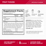 Optimum Nutrition (ON) Amino Energy - Pre Workout With Green Tea, Bcaa, Amino Acids, Keto Friendly, Green Coffee Extract, 0 Grams of Sugar, Anytime Energy Powder - Fruit Fusion, 270 G, 30 Servings - Image 3