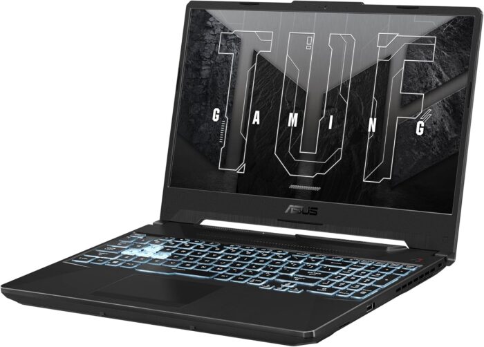 ASUS TUF FA506NFR-HN007W laptop/AMD Ryzen 7-7435HS / 8GB Ram / 512GB SSD/Nvidia RTX 2050 4GB / 15.6" FHD 144Hz / Win11 / Graphite Black/En-Ar RGB KB [90NR0JU7-M000R0] - Image 2