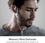 MEE audio M6 Sweatproof Sports Wired In Ear Headphones Corded Earphones Earbuds with 3.5mm Plug and Memory Wire Earhooks Clear, Earphone-M6CL-MEE, M6-CL, 48 Inches - Image 6