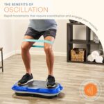 LifePro Vibration Plate Exercise Machine - Whole Body Workout Vibration Fitness Platform w/ Loop Bands - Home Training Equipment for Weight Loss & Toning - Image 4