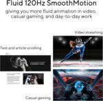 ASUS VA279HG Eye Care Gaming Monitor: 27-inch, IPS, Full HD, 99% sRGB, Frameless, 120Hz, Adaptive-Sync, 1ms MPRT, HDMI, VGA, Low Blue Light, Flicker Free, Wall Mountable - Black - Image 4