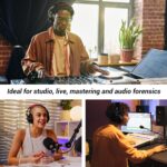 OneOdio A70 Bluetooth Over Ear Headphones, Wireless Headphones w/ 72H Playtime, Hi-Res, 3.5mm/6.35mm Wired Audio Jack for Studio Monitor & Mixing DJ Guitar AMP, Computer Laptop PC Tablet - Red - Image 3